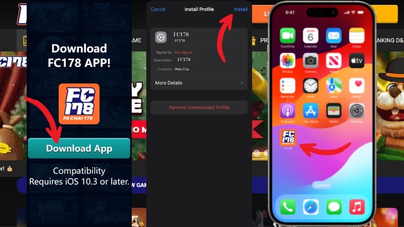 FC178 Install App iOS